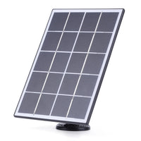 10W 5V Camera Solar Panel Charger Waterproof Security Camera Solar Panel with 3M Cable For Arlo Ultra/Ultra 2/Pro 5S/Pro 4/Pro 3