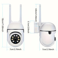 BoyKeep 1080P WiFi Bulb Surveillance Camera Color Night Vision Motion Tracking Indoor Outdoor Security Monitor Camera Y108