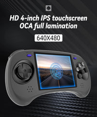 ANBERNIC RG ARC-S/RG ARC-D Retro Handheld Game Console 4.0" Six Button Design Gaming Console Support Wired Handle HD-compatible