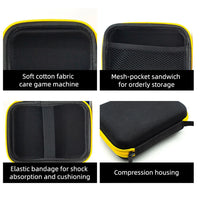 EVA Hard Case Portable Game Console Bag for Anbernic RG35XX for RG353V Handheld Game Player Black Case for Miyoo Mini Plus V3
