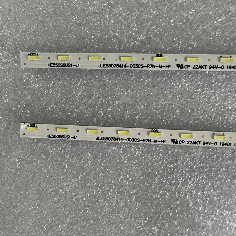 LED Backlight Strip For Hisense H55U7A H55U7BIL H55U7BUK H55U7B HZ55E8A HE550S6U51-L1 JL.E55078414-003CS-R7N-M For white light