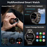 2025 Original KOSPET TANK T3 Ultra GPS Smart Watch For Men Smartwatch Waterproof 5ATM IP69K 470mAh AMOLED Bluetooth Call Watches