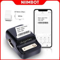 Niimbot B21 Mini Portable Printer Adhesive Label Thermal Printer Wireless Bluetooth For Sticker Labeling Machine Printer