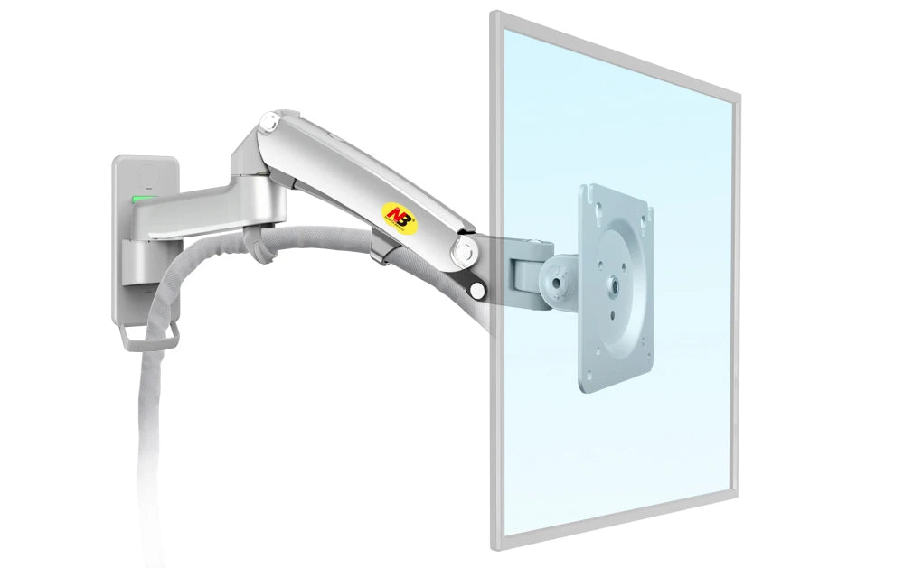 New NB F150 Gas Spring 24-35 inch LED TV Wall Mount Monitor Holder Ergonomic Mount Arm Max. VESA 100*100mm Loading 3-12kgs