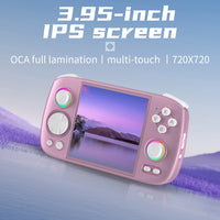 ANBERNIC RGCube Handheld Game Console Android 13 Game Player 3.95" IPS Screen Unisoc T820 RGB Lighting RG Cube dual high-Speaker