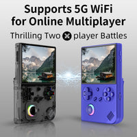 ANBERNIC RG40XXV Retro Handheld Game Console 4'' IPS Screen RGB Joystick Video E-book Player Supports WIFI Streaming HDMI Output