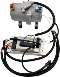 1Set Car Electric Air Conditioner A/C air Conditioning Compressor 12V 24V & Control Panel for Truck Bus Automotive Boat Tractor