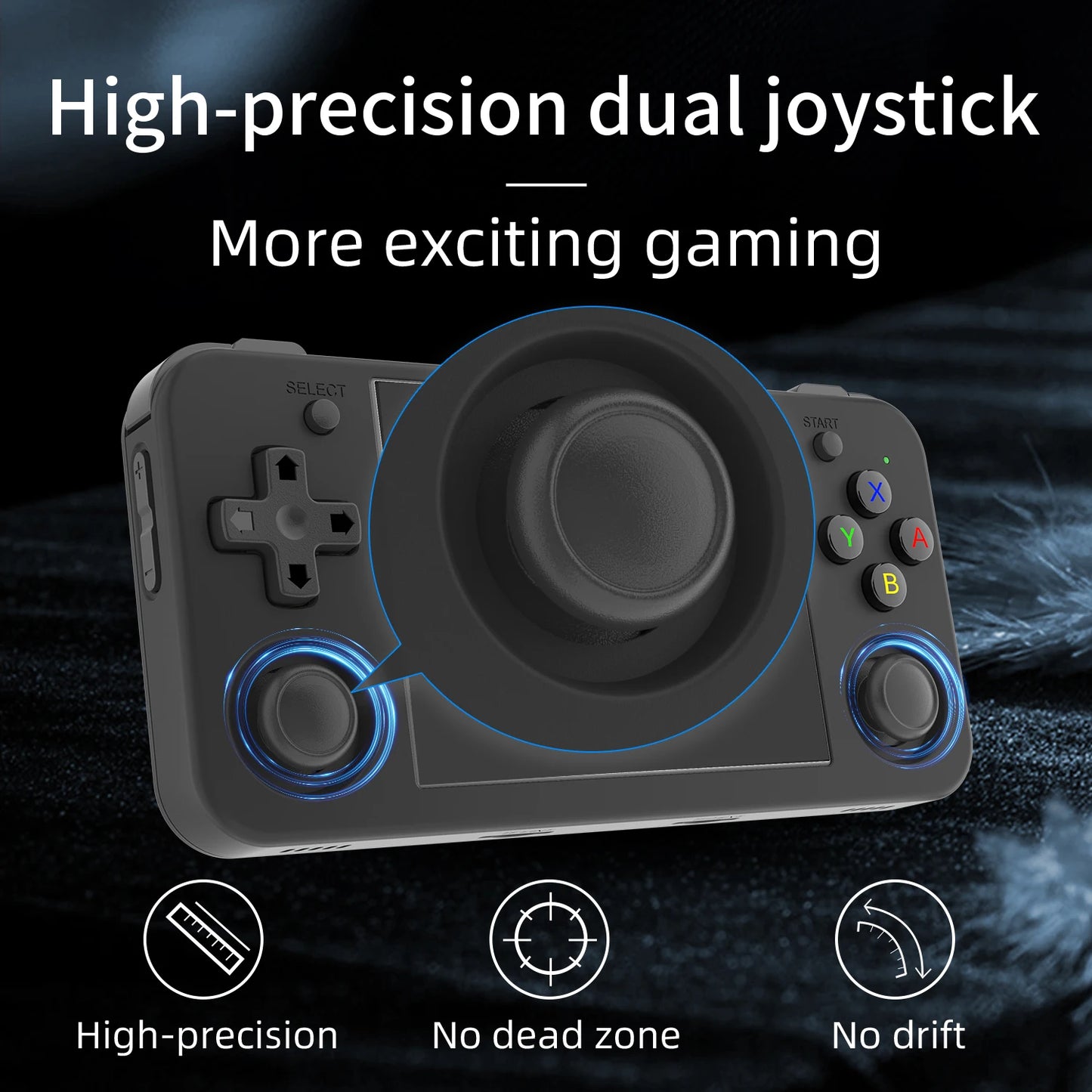 ANBERNIC RG35XX H Retro Handheld Game Console Linux 64-bit 3.5-inch IPS 640*480 Screen Video Gaming Player Supports WIFI TV Out
