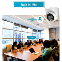 Dahua IP Camera 4MP 8MP POE IPC-HDW2449TM-S-IL IPC-HDW2849TM-S-IL WizSense Full Color Built-in Mic Quick Pick Security Home IPC