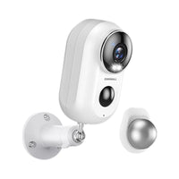 ZUMIMALL APP F5 Security Cameras Wireless Outdoor with Magnetic Mount, Battery Powered, 2.4G WiFi ,3MP Color Night Vision