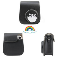 Fujifilm Instax Mini Camera Case Bag PU Leather Cover with Shoulder Strap For Instax Mini 9 Mini 8 Mini 11 Instant Film Cameras
