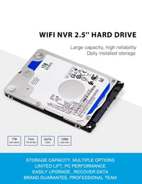 500GB 1TB 2TB Internal Hard Disk Drive for NVR, Laptop, Desktop 2.5" HDD SATA2 5400-7200RPM 128M 3.0Gbps