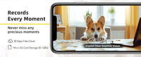 BoyKeep Smart Camera 2K Security Protection Wifi Surveillance 5G/2.4GHz Indoor Baby Night Vision 360° Pan & Tilt 2-Way Audio K30