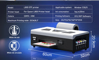 Colorsun DTF Printer Impressora A4/A3 Direct to Film T-Shirt Printing Machine Digital Inkjet DTF Printers For T-Shirt Hoodies