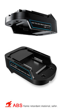 Waitley Battery Adapter for Makita 18V conversion compatible with Dewalt 18V / 20V Power Tool Batteries Accessories DCB200