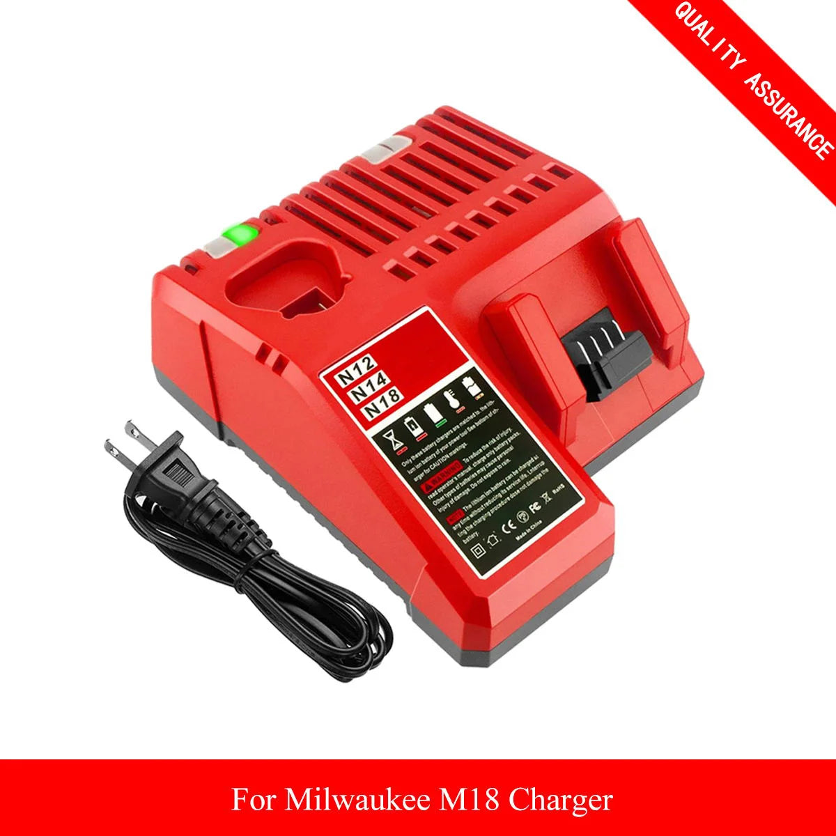 For Milwaukee 18V  M18 lithium 6.0Ah/9.0Ah XC Lithium Battery 48-11-1860 48-11-1850 48-11-1840 48-11-1820 Charger rechargeable P