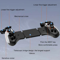 Mobile Phone Game Controller Bluetooth Compatible 53 Macro Function Wireless Gamepad for iPhone iPad Android PC and Switch