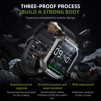 New KUMI U3 Pro Smart Watch 1.83'' Smartwatch Bluetooth Call 100+ Sport Heart Rate for Men Women Support IP68 Waterproof