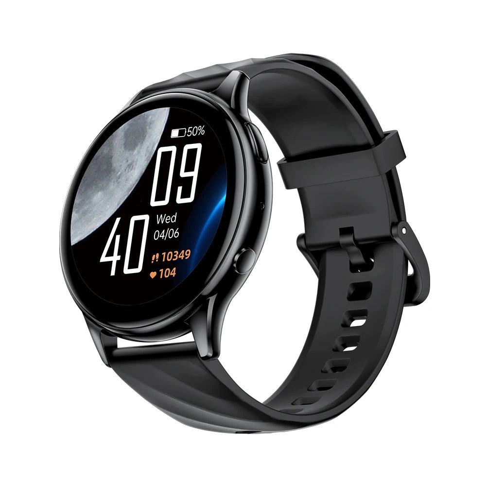 KUMI GW5 Pro Smartwatch 1.43" AMOLED IP68 Waterproof Bluetooth 5.2 Fitness Tracker Heart Rate Blood Oxygen Monitor