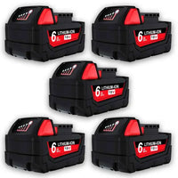 For Milwaukee 18V  M18 lithium 6.0Ah/9.0Ah XC Lithium Battery 48-11-1860 48-11-1850 48-11-1840 48-11-1820 Charger rechargeable P