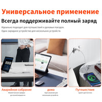 QERE Fast Charger PD 30W GaN Phone Universal Adapters EU Plug Safe Type C USB Intelligent Lightning Fast Charging Mini Portable