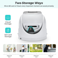 POE 4K 8MP IP Camera Outdoor Wide Angle 2.8mm Audio Onvif H.265 AI Humanoid detection Home CCTV Surveillance Camera SD Card Slot