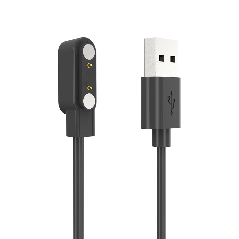 High Quality 60cm USB Magnetic Charger Replacement Cable for HAYLOU Solar Plus RT3 LS16 Smart Watch Accessories