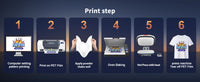 Colorsun DTF Printer Impressora A4/A3 Direct to Film T-Shirt Printing Machine Digital Inkjet DTF Printers For T-Shirt Hoodies