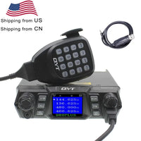 QYT KT-980Plus High Power 50W Dual Band 136-174&400-470MHz 200CH Dual Band Quad Standby Car Mobile Two Way Radio 980plus