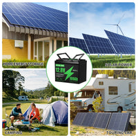 DATOUBOSS 24V 36V 48V 100Ah 1280Wh Lithium Battery Lifepo4 Built-in Smart BMS Max Charge Current 50A