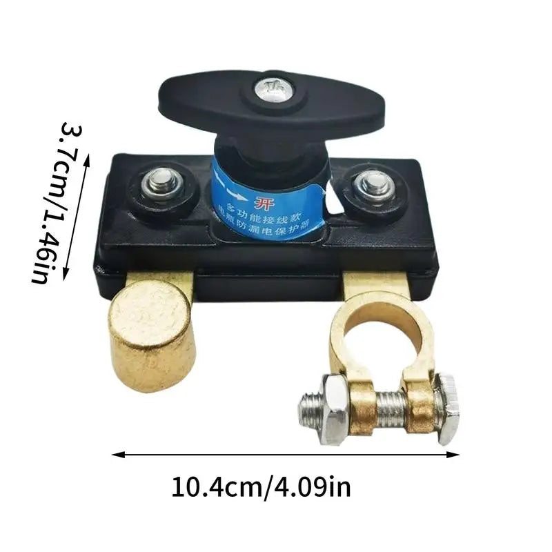 Car Battery Disconnect RV Battery Cut Off Tool 12/24V Waterproof Cut Off Disconnector For Vehicles Truck Accessories