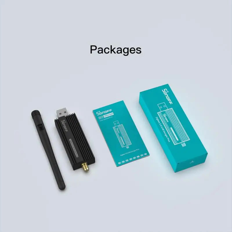 SONOFF ZBDongle-E Zigbee 3.0 USB Interface Capture Wireless Gateway Analyzer Works With ZHA Zigbee 2MQTT Sonoff Zigbee Series