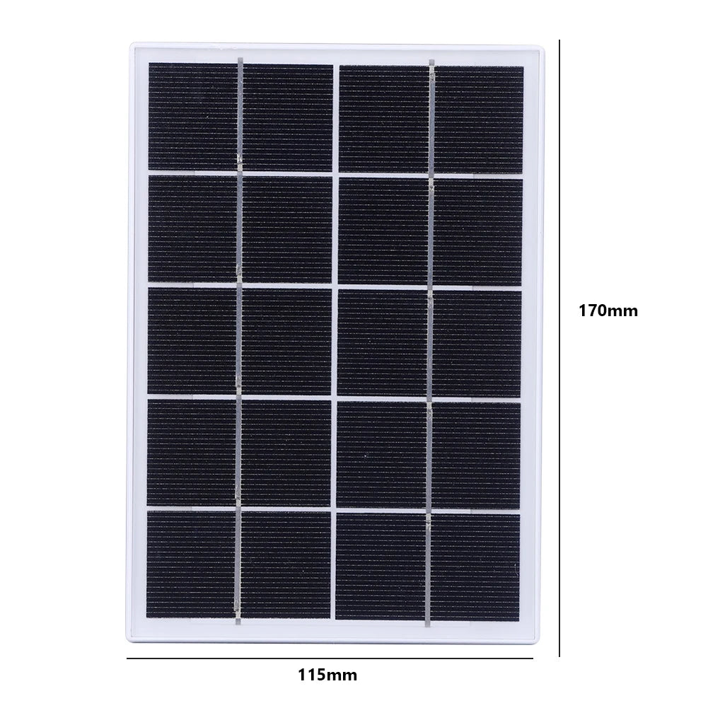 10W 5V Camera Solar Panel Charger Waterproof Security Camera Solar Panel with 3M Cable For Arlo Ultra/Ultra 2/Pro 5S/Pro 4/Pro 3