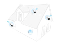 ZOSI 3MP/4MP PTZ Wifi IP Camera H.265 Wireless Surveillance Security CCTV Camera P2P Audio Outdoor AI Human Detection HD Cameras