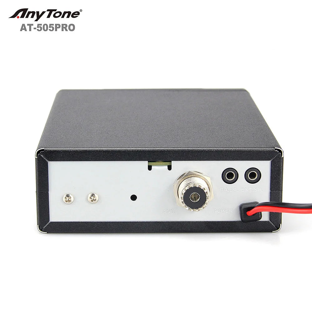 2024 New Anytone AT-505Pro CB Walkie Talkie 26.965-27.405MHz Truck Radio 40Channels AM/FM/PA Scan FunctionASQ/SQ/VOX Car Radio