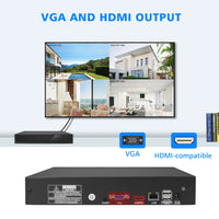 H.265 Max 4K 8MP Output CCTV Mini NVR HD 8CH 8MP /16CH 5MP /20CH 4MP/3MP/1080P/720P Video Recorder For IP Camera Security System
