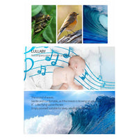 White Noise Sound Machine 10 Soothing Sounds Baby White Noise Machine Rechargeable for Home Travel Sleeping Relaxation