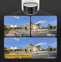 ANNKE 8MP 180°Panoramic Security Camera System POE Protection Dual Lens Camera Two Way Audio 8CH NVR Video CCTV Surveillance Kit
