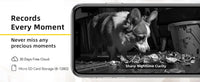 BoyKeep 2PCS Upgrade Camera Pet & Baby Surveillance Motion Capture 5G/2.4GHz, View Remotely 360° Night Vision Pan & Tilt 2-Way A