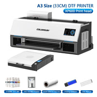 Colorsun DTF Printer Impressora A4/A3 Direct to Film T-Shirt Printing Machine Digital Inkjet DTF Printers For T-Shirt Hoodies