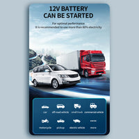 Jump Starter with Air Compressor, 1000A Portable Battery Booster with 150 PSI Tire Inflation 6000mAh Jump Starter for Car