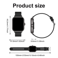 Outdoor sports smartwatch, wireless calling, information reminder, men's and women's multifunctional sports watch
