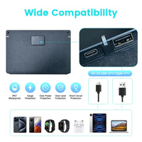 100W Solar Panel Portable Folding 54W 36W 21W Solar Generator for Camping Balcony photovoltaic panels Waterproof
