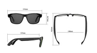 New smart glasses, support voice call, listen to music, touch operation, fashion wear, sunglasses lenses eye protection