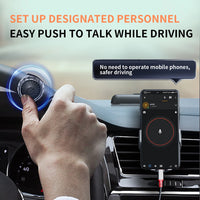 BT Wireless PTT Switch for ZELLO Wireless Microphone Speaker Wireless PTT Device for Android iOS Phone Car Motorcycle Voice Call