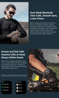 [World premiere]Blackview W80 PRO Outdoor Rugged Smart Watch, GPS Position Smartwatch, 1.91‘’ Display, 900mAh with Flashlight