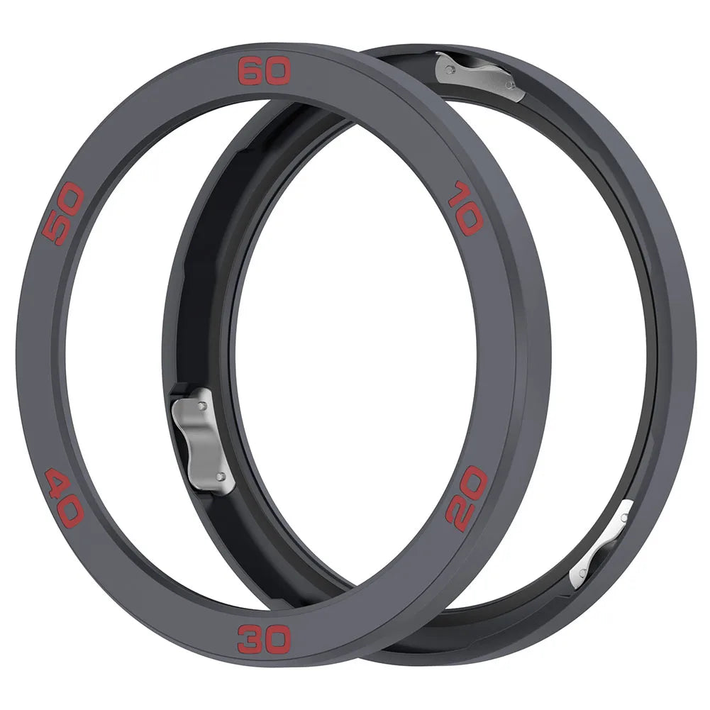 Stylish Metal Bezel Ring Replacement Case Cover for CMF by Nothing Watch Pro 2 with Tempered Glass Protector