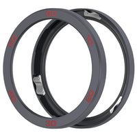 Stylish Metal Bezel Ring Replacement Case Cover for CMF by Nothing Watch Pro 2 with Tempered Glass Protector
