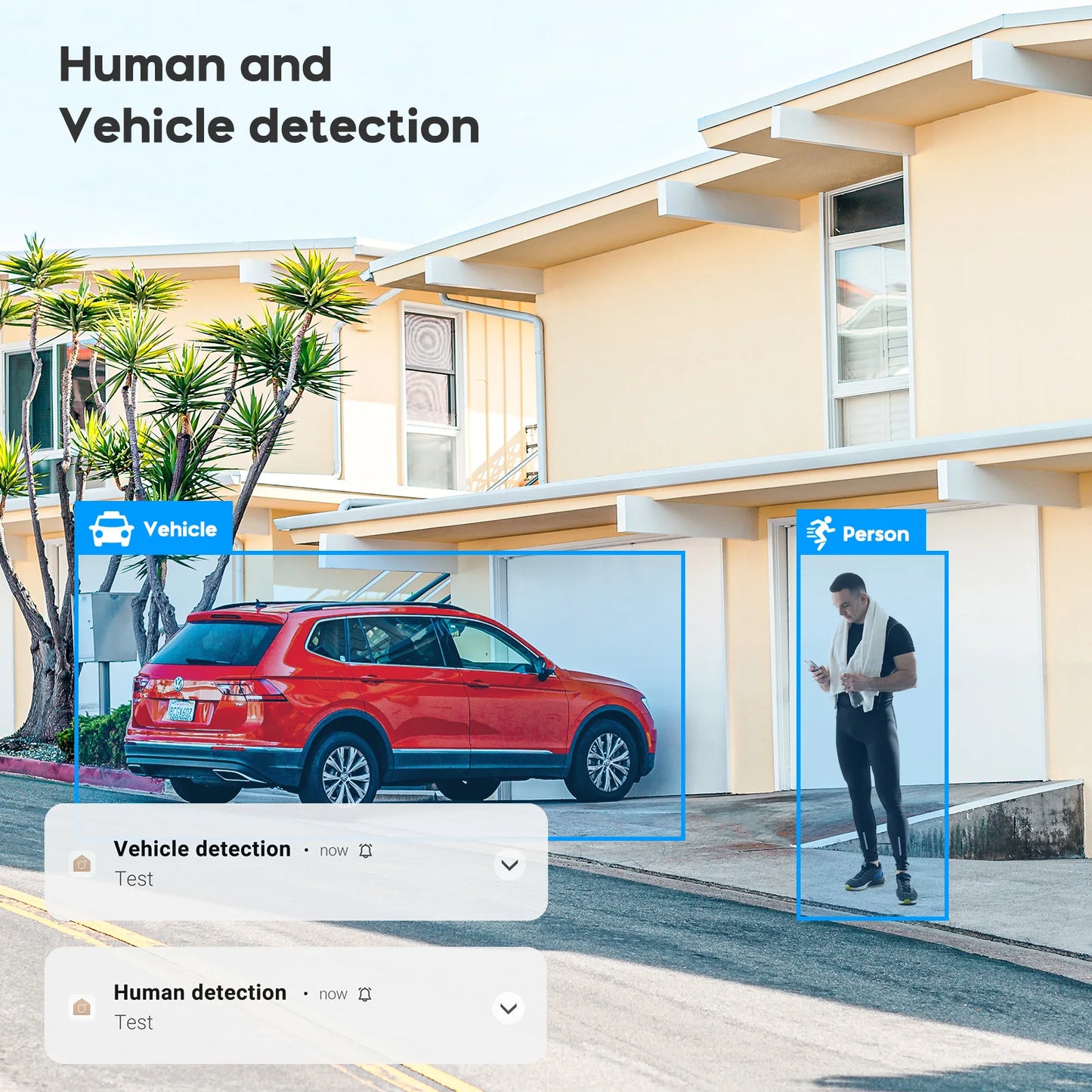 Hikvision Compatible 6/8MP Full Color Two-way Audio Turret IP Camera Vehicle Human Detection IP66 Outdoor Security Surveillance