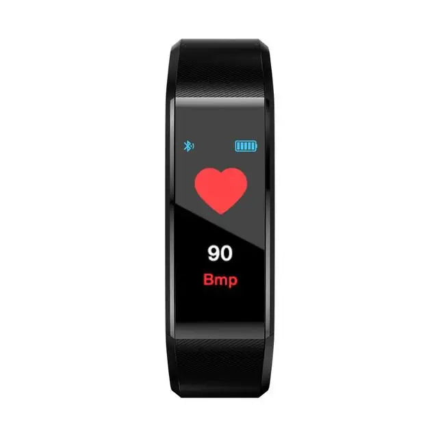 Smart Sports Bracelet MenAnd Women Pedometer Heart Rate Blood Pressure Fitness Ttracker Smartwatch Bluetooth For iOS Android+BOX